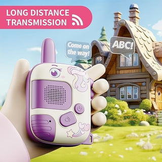 Cute Design Walkie Talkies - 2-Way Radio Toy for Adventures & Games
