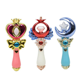 Magical Light-Up Fairy Wand for Kids Handheld Musical Pretend Play Toy (Diamond)