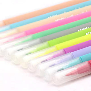 Pastel Watercolor Pen Set - 6pc & 12pc (Pack of 1 Set)