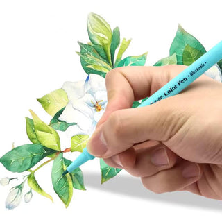 Pastel Watercolor Pen Set - 6pc & 12pc (Pack of 1 Set)