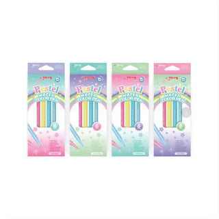 Pastel Watercolor Pen Set - 6pc & 12pc (Pack of 1 Set)