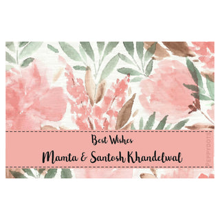 Gift Tag - Watercolor Floral (72 pcs) (PREPAID ONLY)