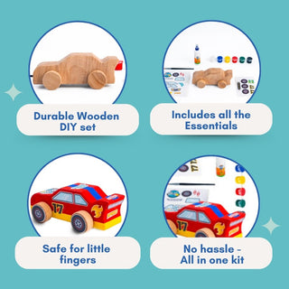 Wooden Diy Car Kit