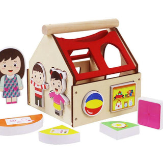 Wisdom House Shape Sorting Toy for Kids