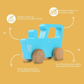 Wooden Tractor Toy