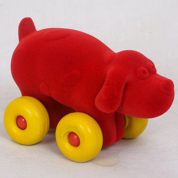 Red Dog With Yellow Wheels (0 to 10 years)