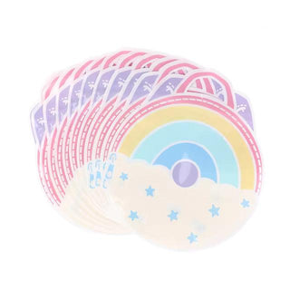 Christmas/Rainbow Design Ziplock Pouch (Pack Of 10)