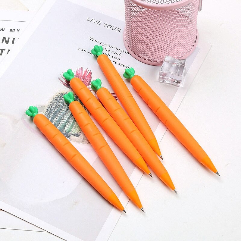 Kawaii Carrot Mechanical Pencil for Kids