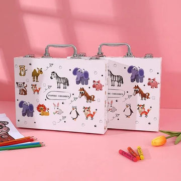 New Animals Theme 59pcs Art Painting Box for Kids & Adults