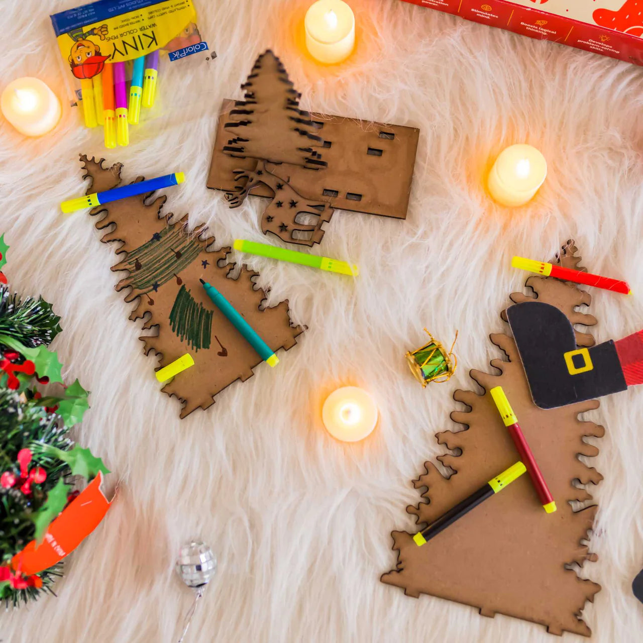 DIY Christmas Tree Decoration Kit Multicolor