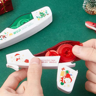 Cute Christmas print correction tape for kids