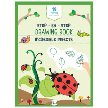 Step by Step Drawing Book – Incredible Insects
