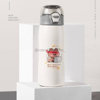 pastel coloured water bottle