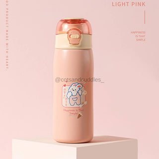 pastel coloured water bottle