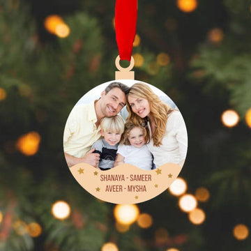 Personalised Ornament -Family (PREPAID)
