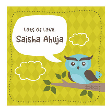 Gift Tag - Cute Owl (48 pcs) (PREPAID ONLY)