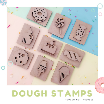 Sweet Treat Play Dough Stamps Set of 9