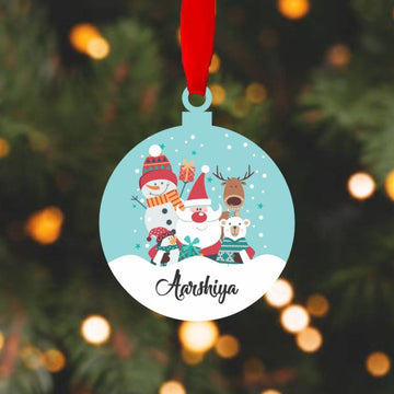Personalised Ornament - Team Santa (PREPAID)