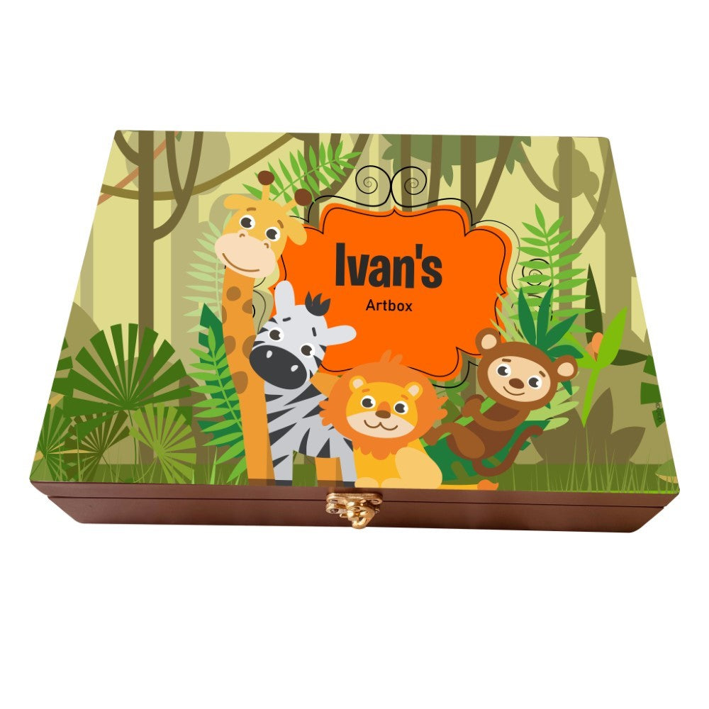 Personalised Artbox - Jungle Animal (PREPAID)