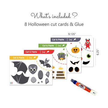 Cut & Glue Activity - Halloween