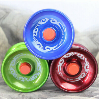 Glossy Metal High Speed Yoyo Spinner Toy for kids