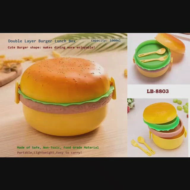 Burger lunch box