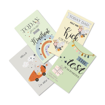 Pregnancy Milestones Flashcards- Pack of 24