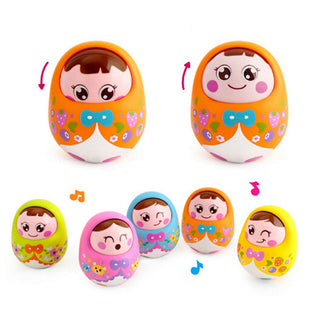 Premium Quality Push and Shake Wobbling Durable Roly Poly Tumbler Doll