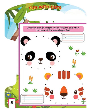 Animals Write and Wipe Book With Free Pen for Kids