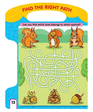 Activity Write and Wipe Book for Age 2+ - With Free Pen