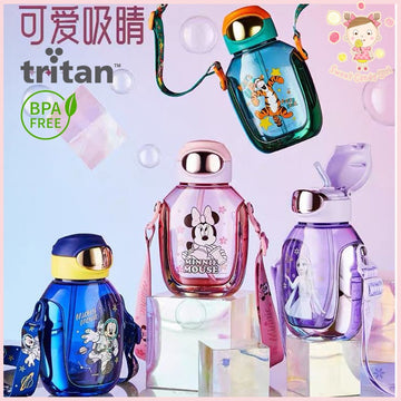 Disney Character Premium Quality BPA Free Tritan Water bottle (550ml)( Box slightly damage)
