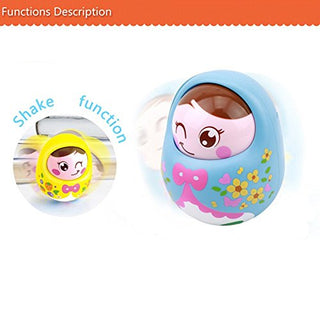 Premium Quality Push and Shake Wobbling Durable Roly Poly Tumbler Doll