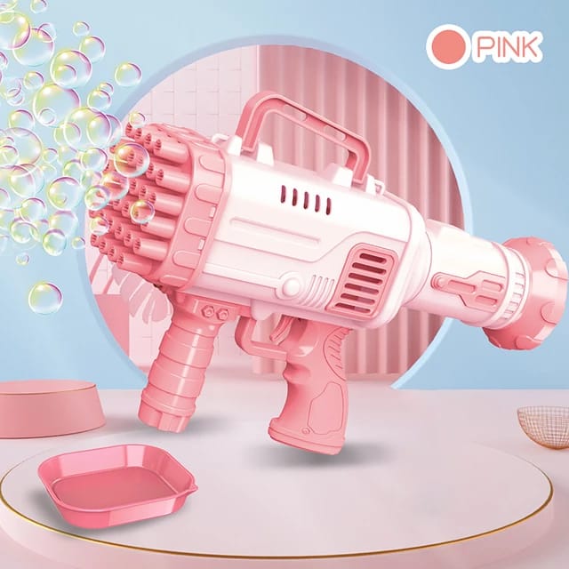 Bubble making best sale toy gun