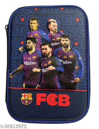 Cartoon Design Pencil Case Pen Bags for Kid Large Capacity Stationary Organizer with Compartments