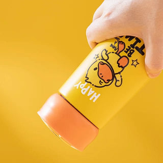 Cute Cartoon Printed Vacuum Insulated Thermal Kids Water Bottle (350ml)
