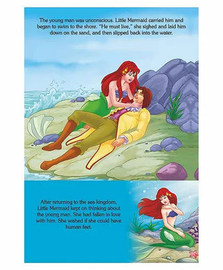 Little Mermaid Pop Up Fairy Tales Book for Children