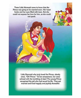 Little Mermaid Pop Up Fairy Tales Book for Children