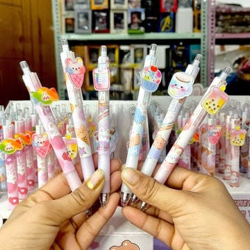 Cute Candy Theme Ball Pen for Kids (Random Design)