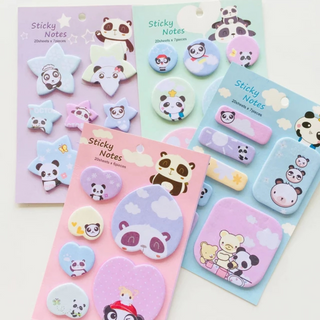 Cute and Adorable Panda Sticky Notes - 1 pc