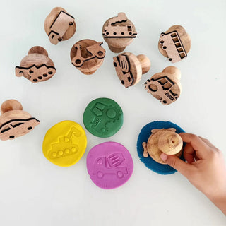 Vehicle Play Dough Stamp Set of 9
