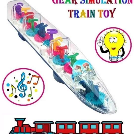 Transparent Gear Toy
