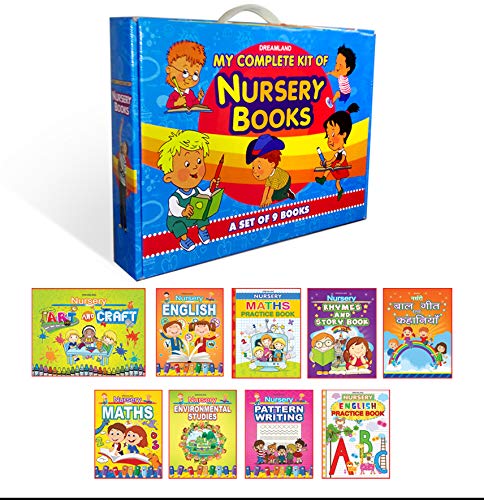 My Complete Kit of Nursery Books Pack - A Set of 9 Books for 2 to 5 years Children