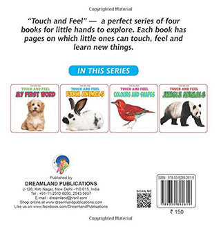 Farm Animals Touch and Feel Book for Kids To Learn Different Textures