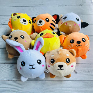 Cute Animal Faces Super Soft Squishy Rebound Plush Toy for Kids -1Pc