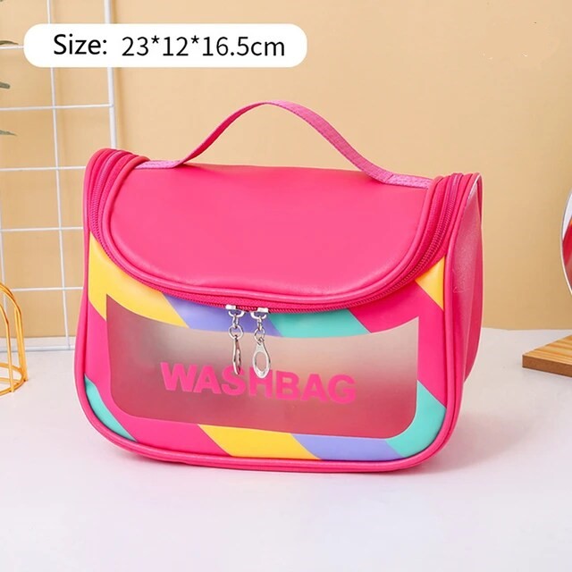 Large Capacity Colorful Washbags for Storage and Travel