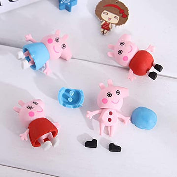 Peppa Pig Eraser for Kids School Boys Girls