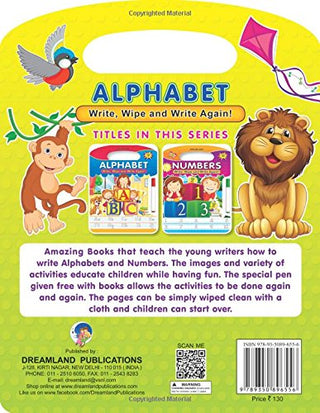 Alphabet Write and Wipe Book