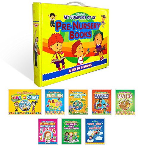 My Complete Kit of Pre-Nursery Books Pack - A Set of 8 Books for 2 to 5 years Children