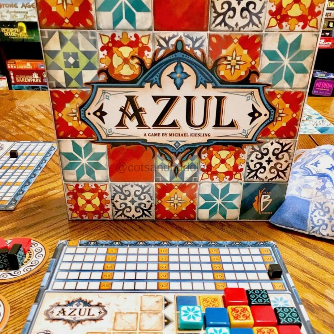 Azul Board Game Strategy Board Game Mosaic Tile Placement Game F