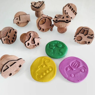Vehicle Play Dough Stamp Set of 9
